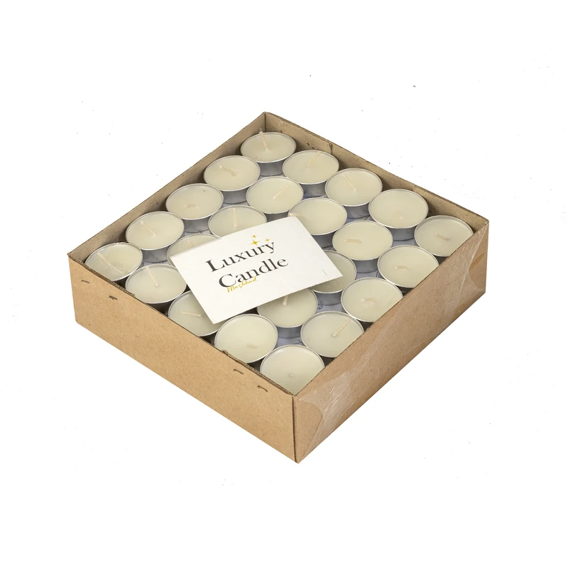 شمع وارمر مدل وانیلی LUXURT CANDLE بسته 50 عددی 