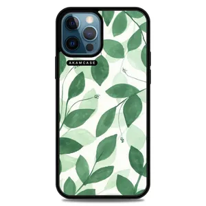 AKAM AMCWA12PROMAX-LEAVES4 Cover For Apple iPhone 12 Pro Max