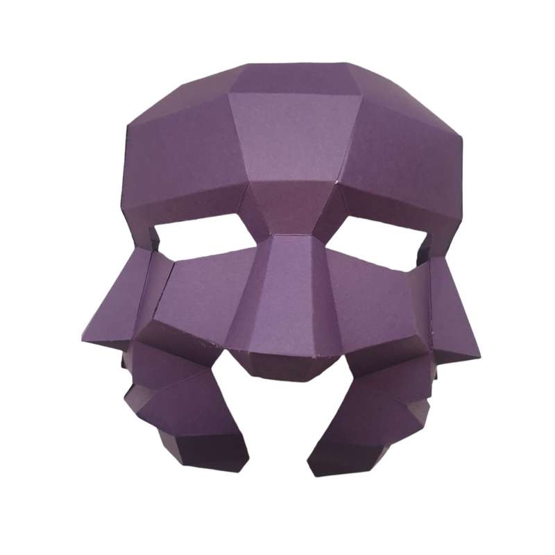 ماسک ایفای نقش مدل صورتک انسان طرح سه بعدی
