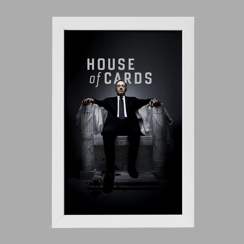 تابلو خندالو مدل سریال House Of Cards کد 28146