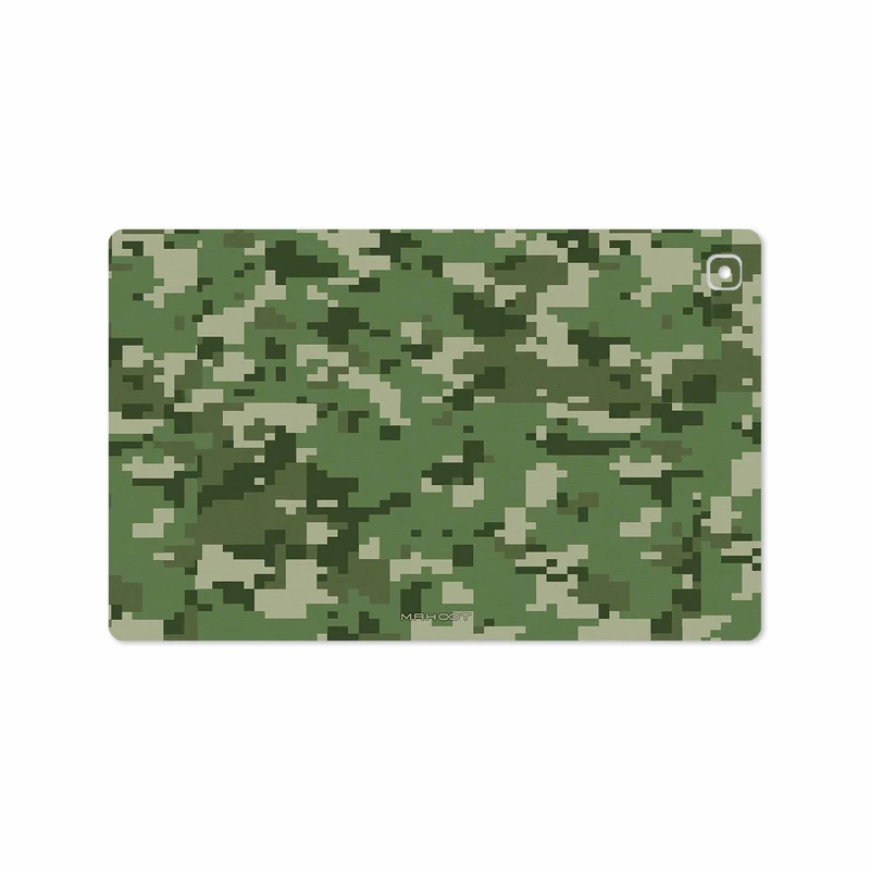 برچسب پوششی ماهوت مدل Army-Green-Pixel مناسب برای تبلت سامسونگ Galaxy Tab A7 10.4 LTE 2020 T505