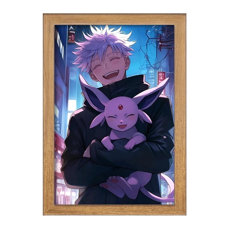 تابلو خندالو مدل انیمه پوکمون (pokemon) کد F9789