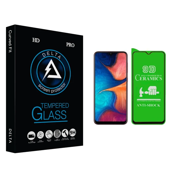 محافظ صفحه نمایش سرامیکی دلتا مدل HD مناسب برای گوشی موبایل سامسونگ Galaxy A30