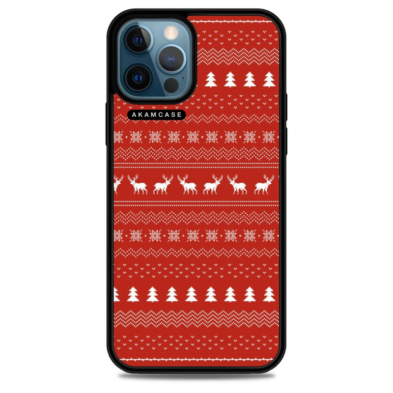 کاور آکام مدل AMCWA12PROMAX-CHRISTMAS21 مناسب برای گوشی موبایل اپل iPhone 12 Pro Max