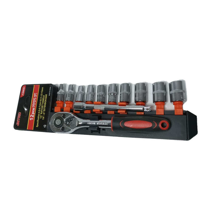 آچار بکس جنترو مدل 12s مجموعه 12 عددی آچار بکس جنترو مدل 12s مجموعه 12 عددی