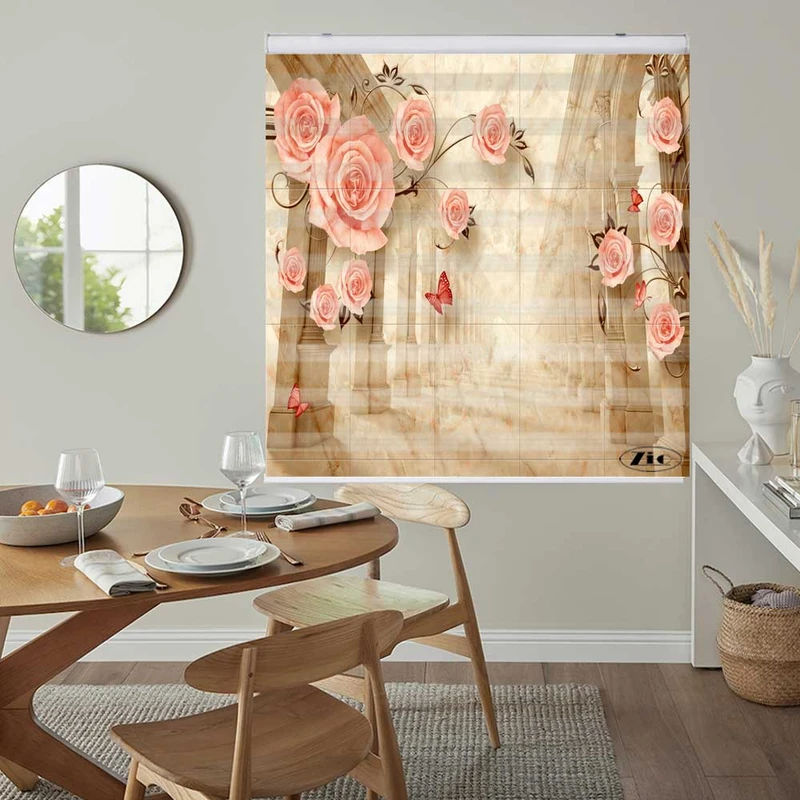 پرده زبرا زیو کد 3D1135 سایز 150x200 سانتی متر