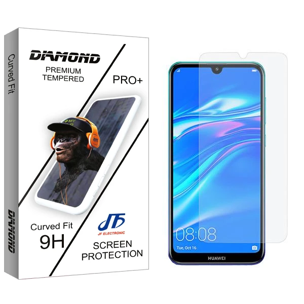 محافظ صفحه نمایش جی اف مدل Diamond مناسب برای گوشی موبایل هوآوی Y7 Prime 2019