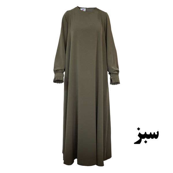 مانتو عبایی زنانه هیژا مد مدل آستین دار کد 121