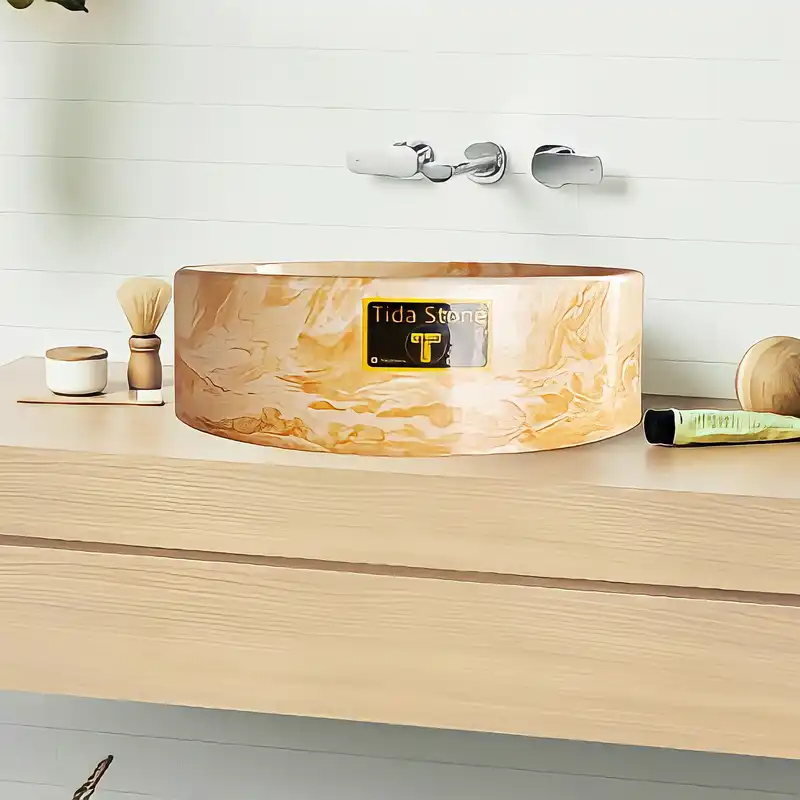 کاسه روشویی مدل ابر و بادی