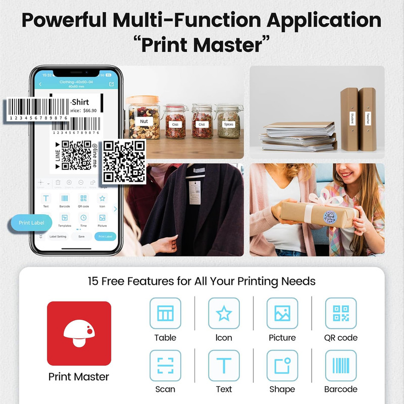 پرینتر حرارتی لیبل زن فومیمو مدل M220