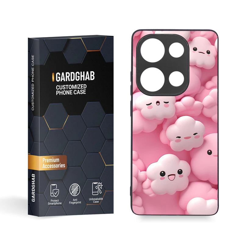 کاور گارد قاب مدل دخترانه مناسب برای گوشی موبایل شیائومی Redmi Note 13 Pro 4G / Poco M6 Pro 4G