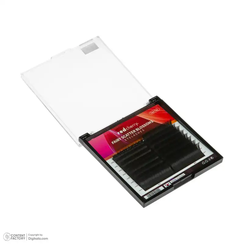 مژه مصنوعی رد چری مدل فست فن کد CC mix 0.07