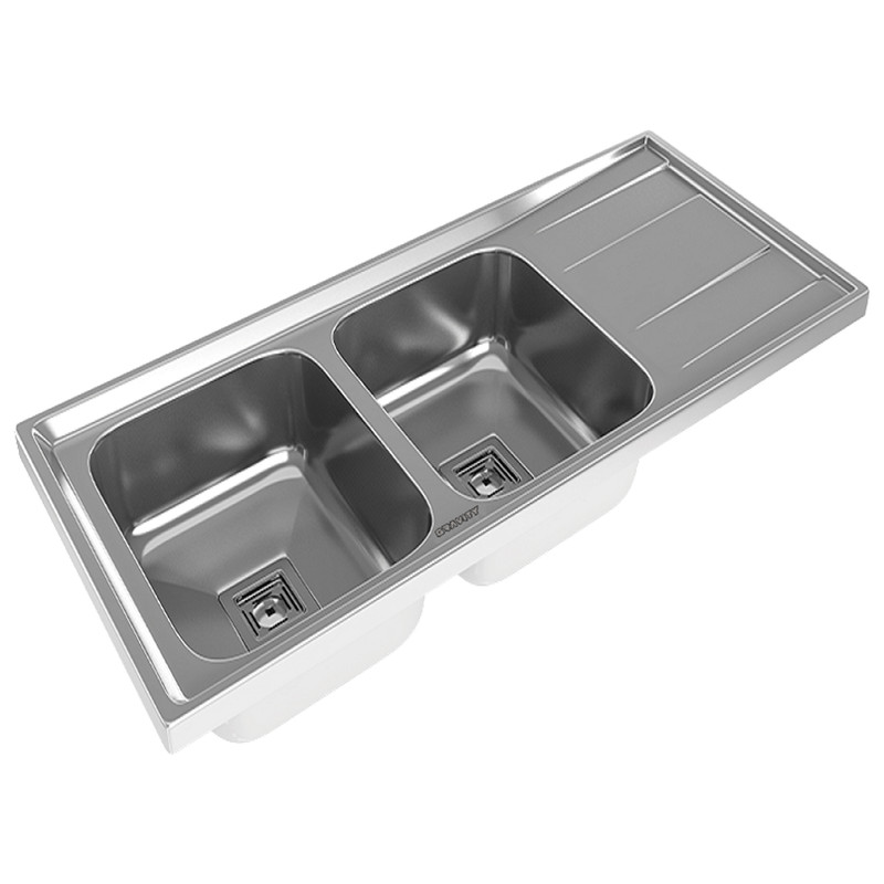 سینک
ظرفشویی استیل گرویتی  مدل GS702 توکار