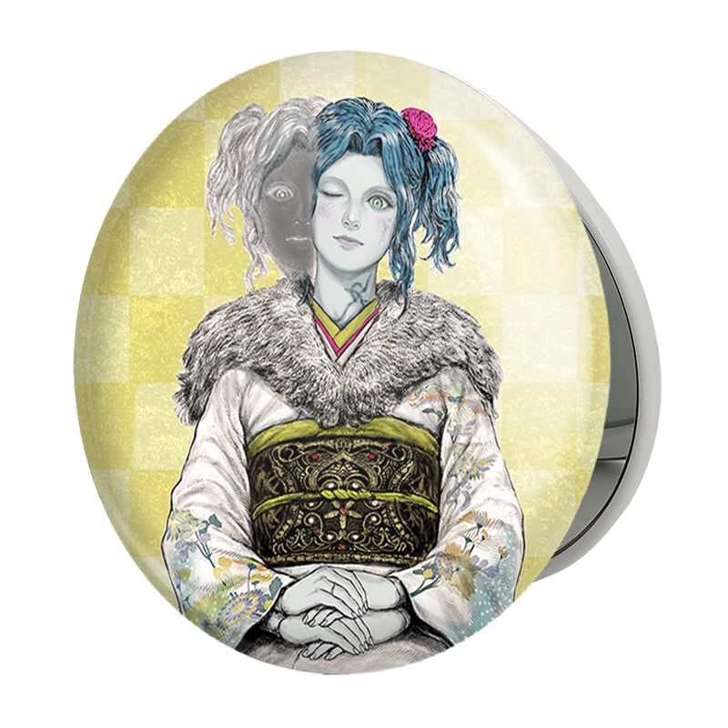 آینه جیبی خندالو طرح بازی الدن رینگ (Elden Ring) مدل تاشو کد 31283