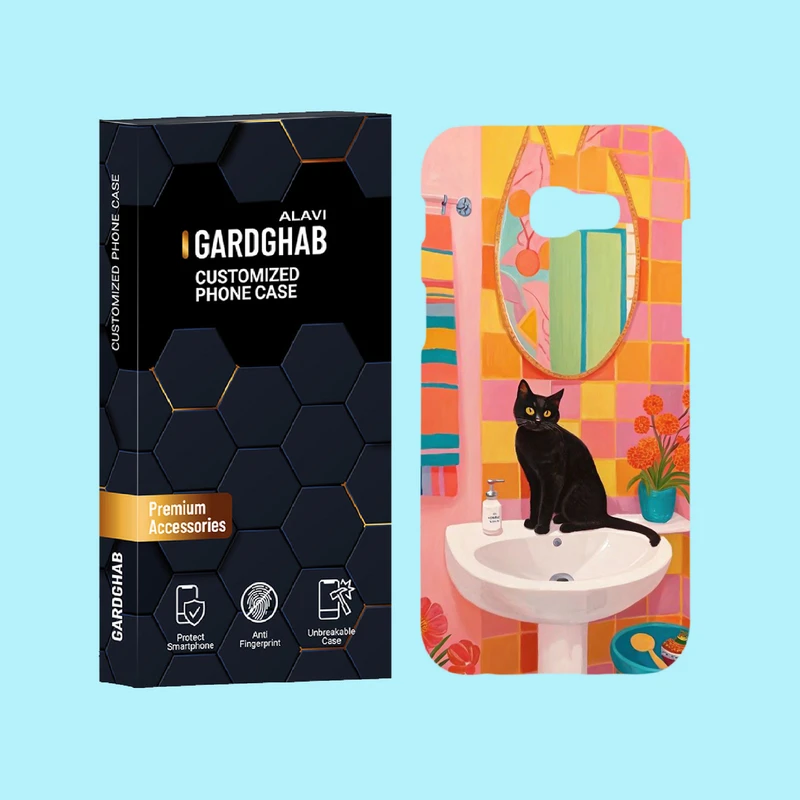 کاور گارد قاب علوی مدل هنری مناسب برای گوشی موبایل سامسونگ Galaxy A5 2017 / A520