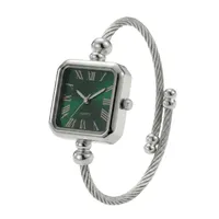 ساعت مچی عقربه‌ای کوارتز زنانه مدل مینیمال اسپرت بند النگویی کد ۲