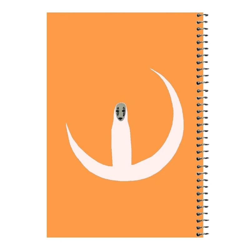 دفتر مشق 80 برگ اس جی مدل ماه و جادوگر   