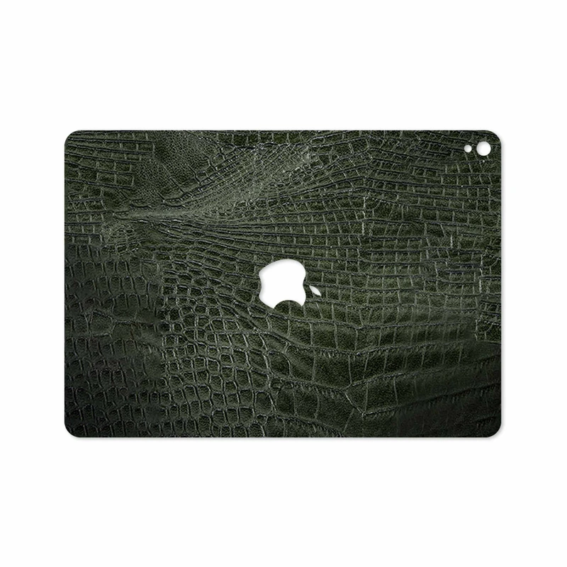 برچسب پوششی ماهوت مدل Green-Crocodile-Leather مناسب برای تبلت اپل iPad Pro 9.7 2016 A1675