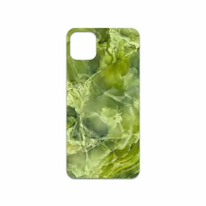 MAHOOT Green Crystal Marble Cover Sticker for Apple iPhone 11 Pro Max