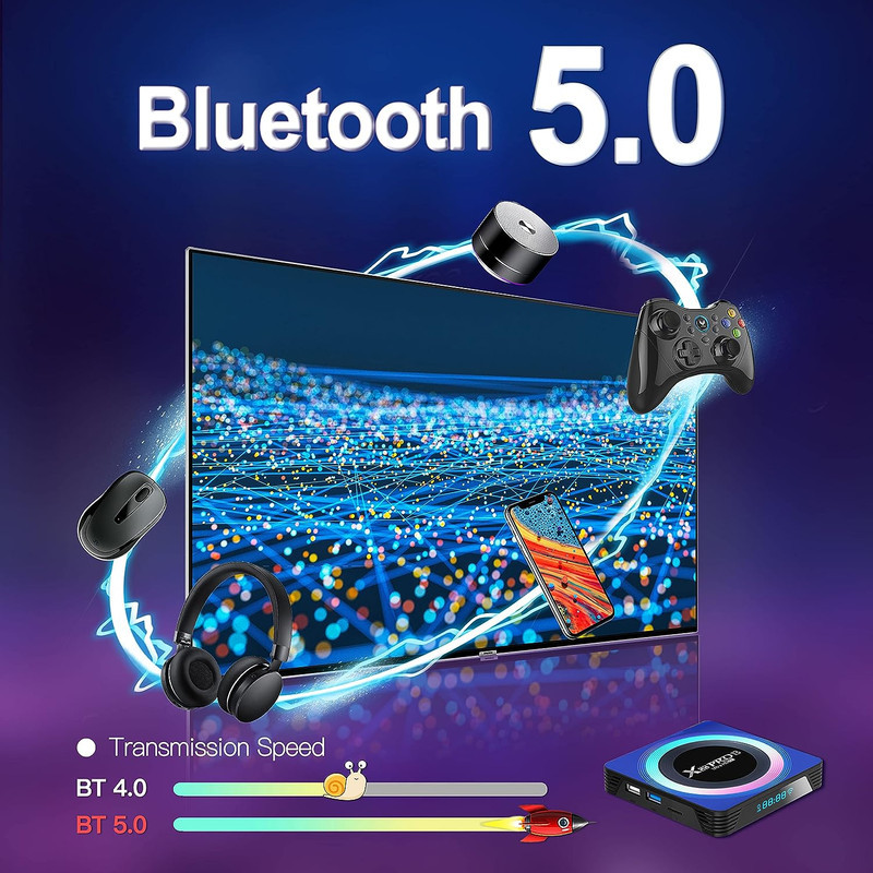 اندروید باکس مدل X88 Pro 13 4/64 GB به همراه کیبورد بیسیم