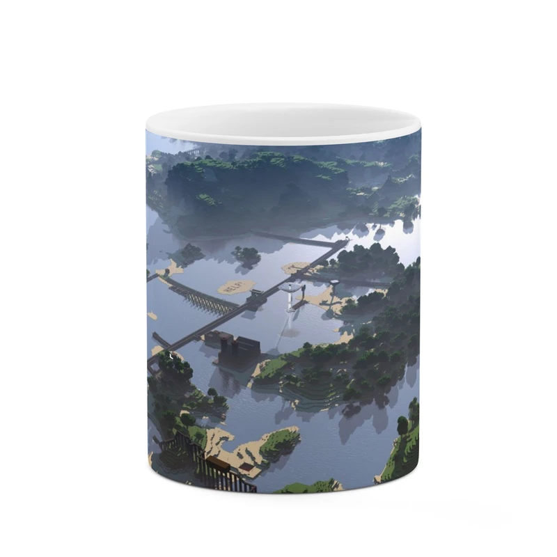 ماگ کاکتی طرح ماینکرافت minecraft مدل mgh41451