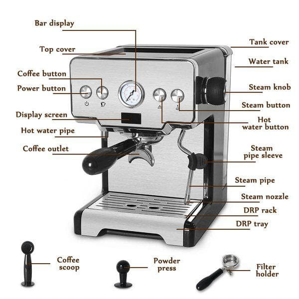 اسپرسو ساز کیپر مدل KPR-175 اسپرسو ساز کیپر مدل KPR-175