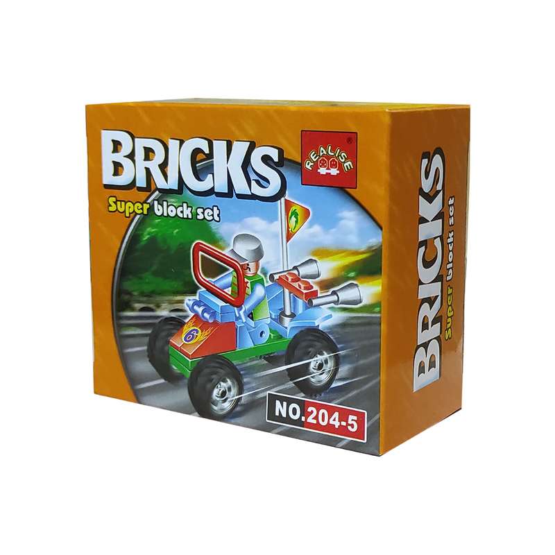 ساختنی مدل Bricks NO.204-5