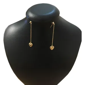 گوشواره بهار طرح آویز قلب مدل 602