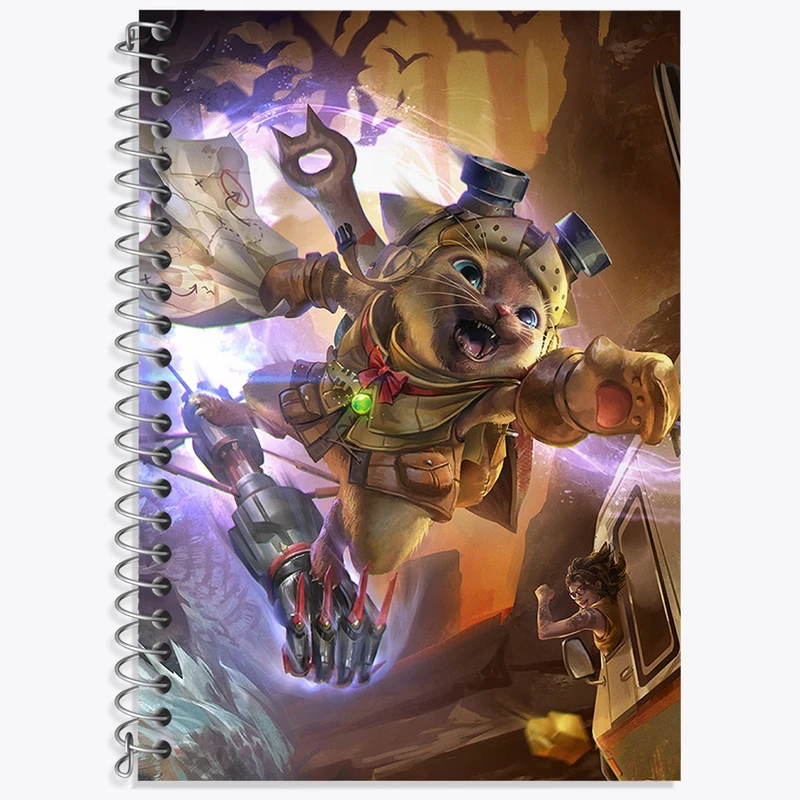 دفتر لغت 50 برگ خندالو طرح بازی شکارچی هیولا (Monster Hunter) کد 33245