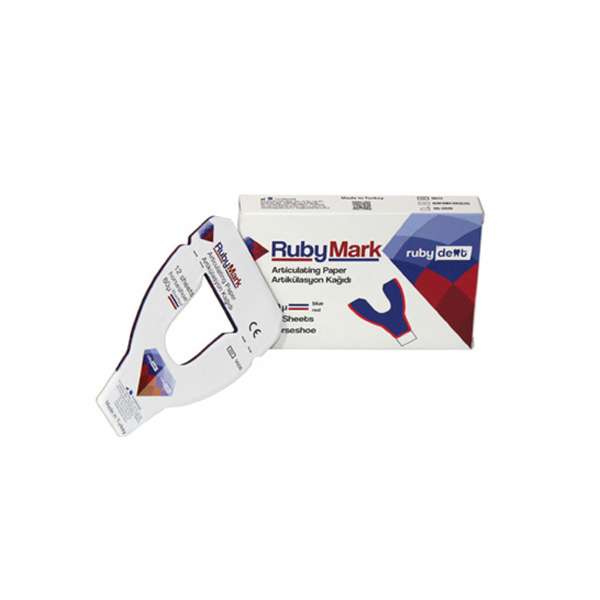 کاغذ کاربن نعل اسبی روبی مدل Red And Blue ضخامت 80 میکرون بسته 72 عددی