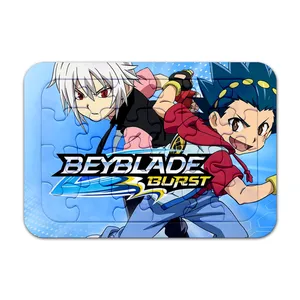 پازل 24 تکه طرح انیمه فرفره های انفجاری کد 07