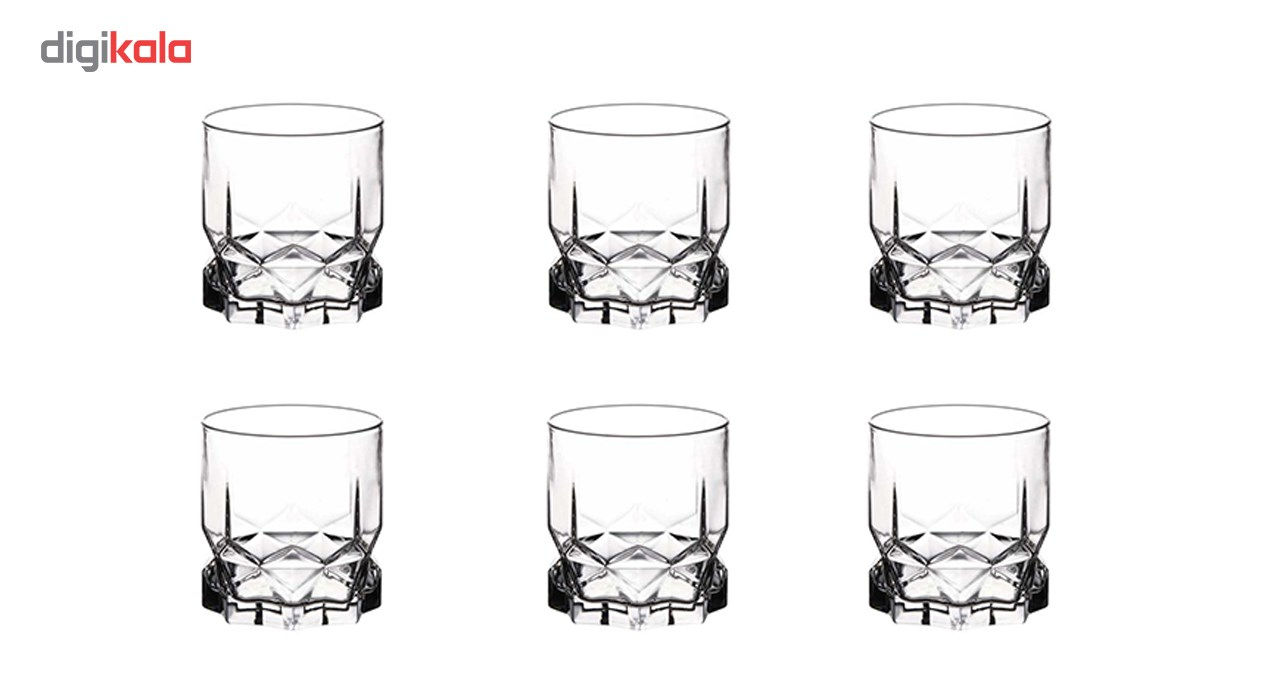 لیوان پاشاباغچه مدل Future کد 41432 بسته 6 عددی