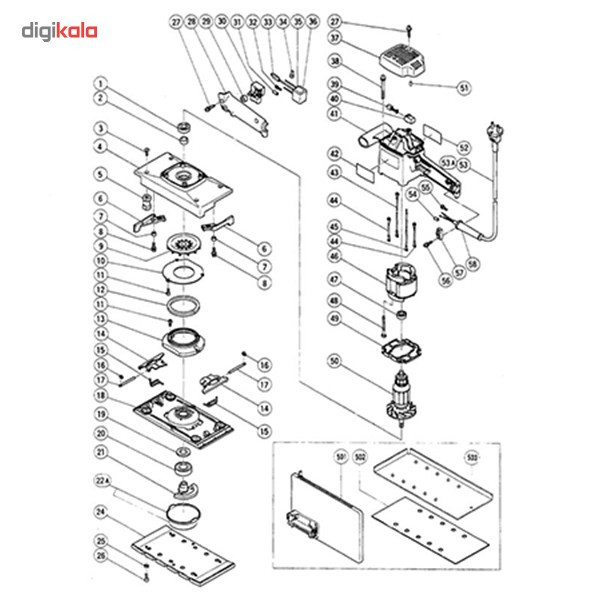 دستگاه سنباده زن هیتاچی مدل SV12SD