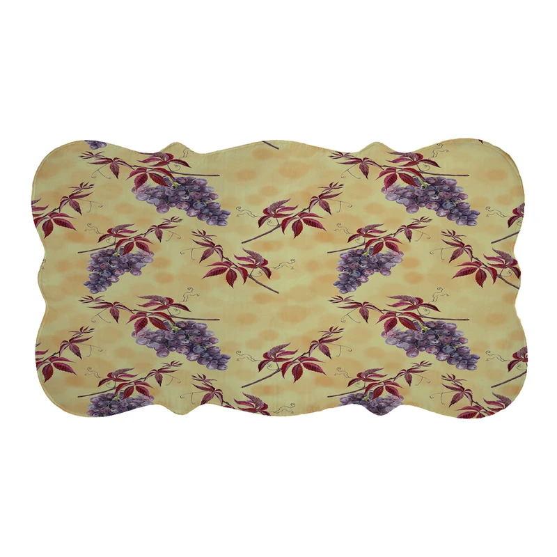 پادری مدل دالبر طرح انگور کد 5886 سایز 110×60 سانتی متر