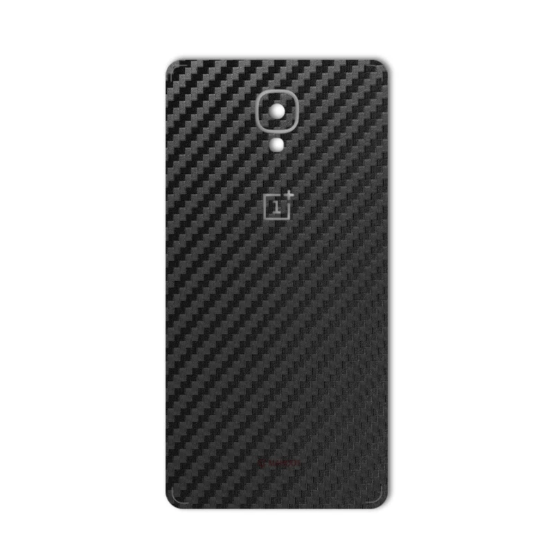 برچسب تزئینی ماهوت مدل Carbon-fiber Texture مناسب برای گوشی OnePlus 3