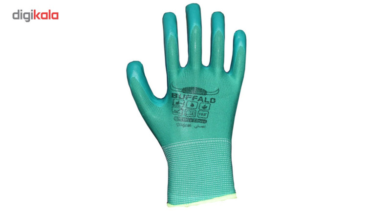 دستکش ایمنی نیتریل بوفالو مدل B1187