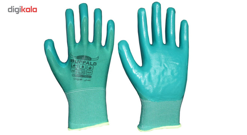 دستکش ایمنی نیتریل بوفالو مدل B1187
