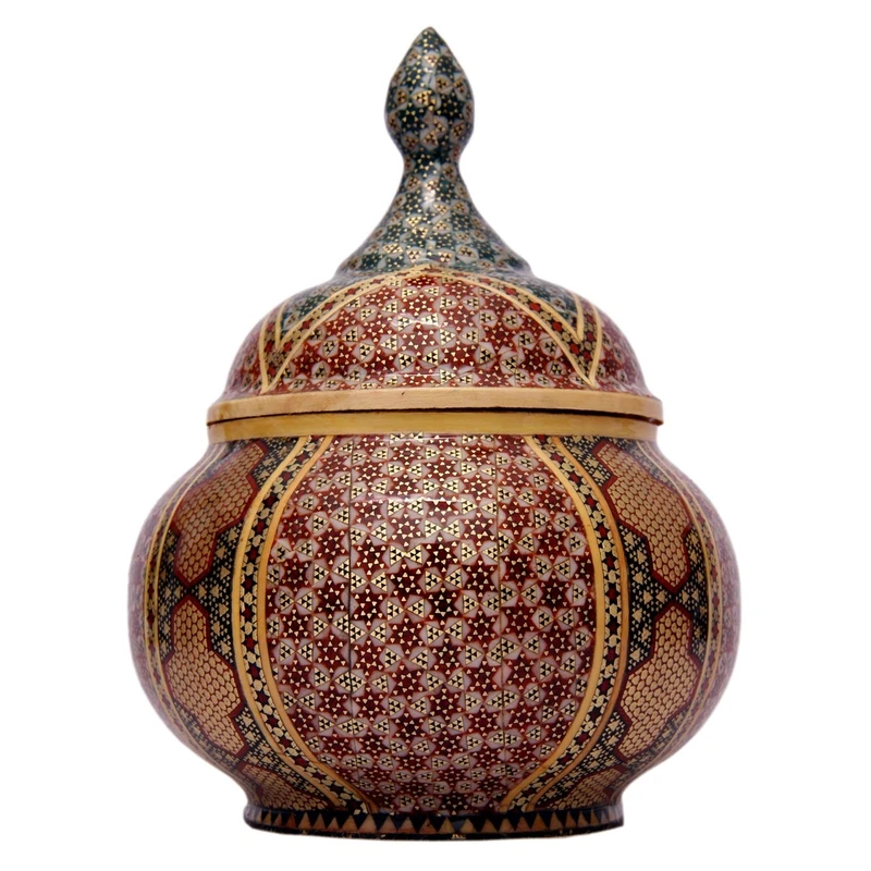 قندان خاتم کاری کد Mkh137