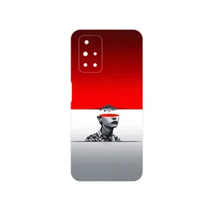 MAHOOT Collage of surreal Portrait of Women 1 Cover Sticker for Xiaomi Redmi 10