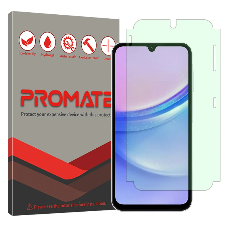 محافظ صفحه نمایش پرومیت مدل گرین لایت مناسب برای گوشی موبایل سامسونگ Galaxy A15