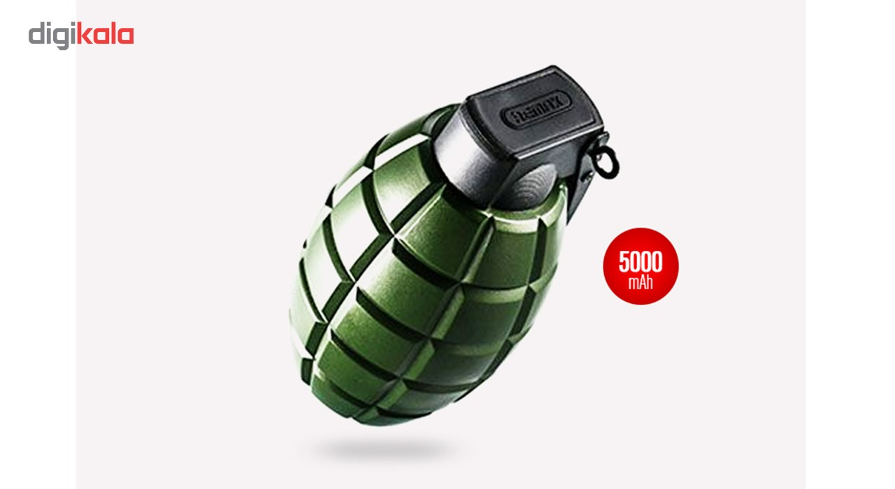 شارژر همراه ریمکس مدلRPL-28  ظرفیت 5000 میلی آمپر ساعت