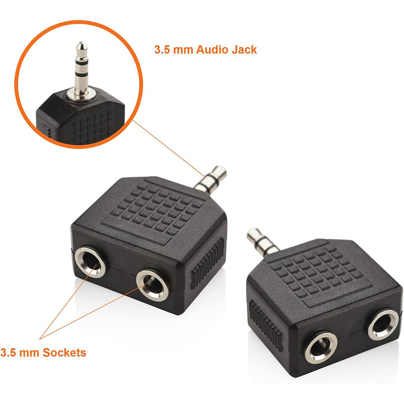 مبدل یک به دو 3.5 میلی متر مدل 342