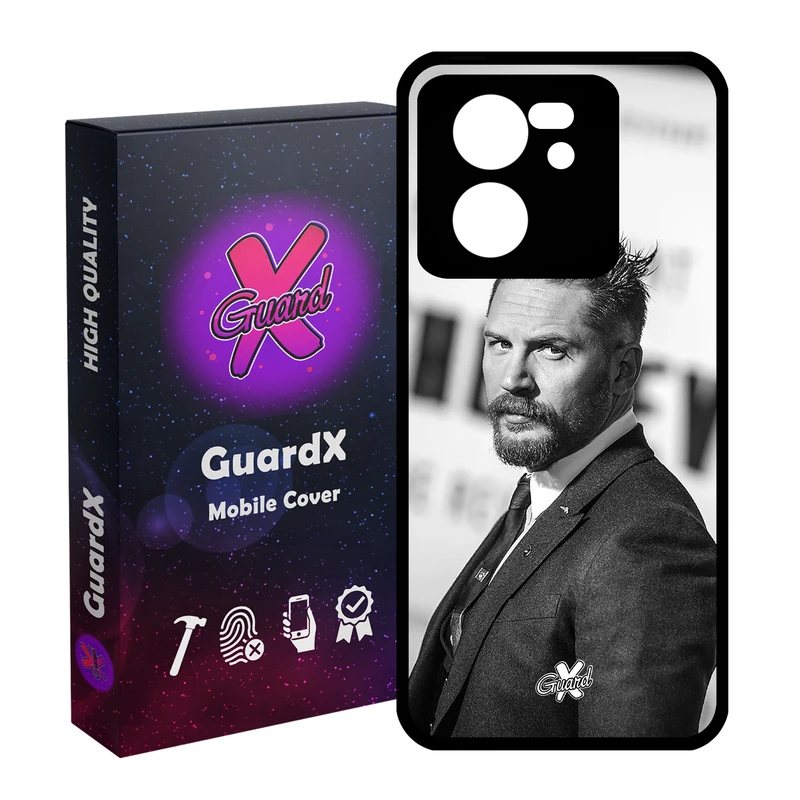کاور گارد ایکس طرح تام هاردی مدل Glass10140 مناسب برای گوشی موبایل شیائومی 13T/13T Pro/Redmi K60 Ultra