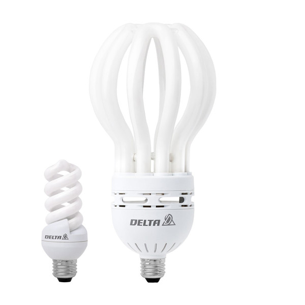 لامپ کم مصرف 105 وات دلتا مدل لوتوس پایه E27 به همراه لامپ 11 وات کم مصرف
