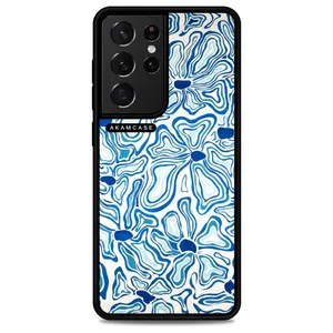 AKAM AMC-WSGS21U-BLUE-14 Cover For Samsung Galaxy S21 Ultra