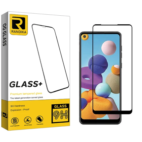 محافظ صفحه نمایش راندیکا مدل RK مناسب برای گوشی موبایل سامسونگ Galaxy A21s
