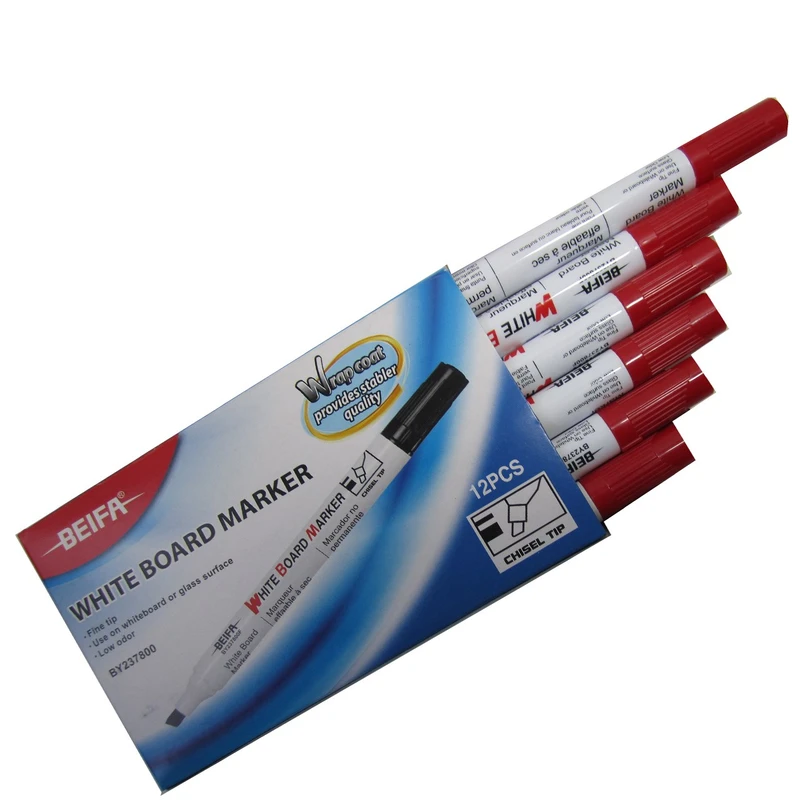 ماژیک وایت برد بیفا کدBY237800Y بسته 12 عددی