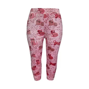 شلوار زنانه مدل مخمل طرح cat