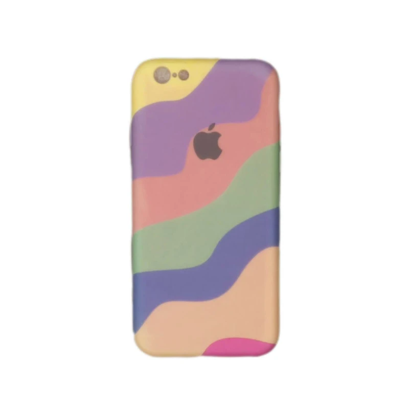 کاور مدل سیلیکونی طرح آبرنگی کد 02 مناسب برای گوشی موبایل اپل iphone 6