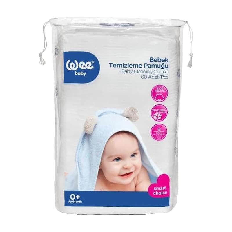 پد پنبه ای آرایشی بهداشتی وی بیبی مدل W321 بسته 60 عددی